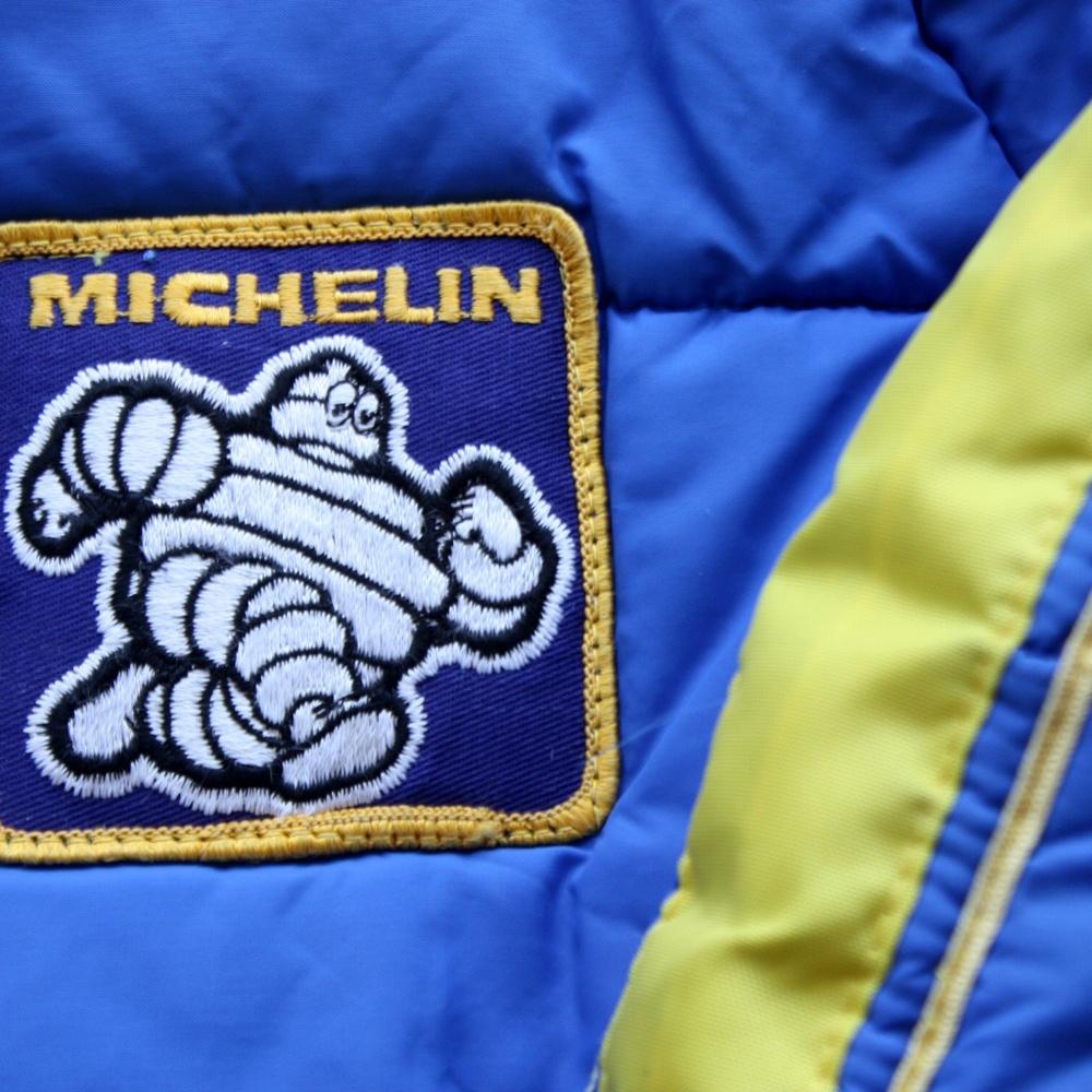 Vintage Michelin Man Puffer Jacket Coat